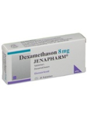 Dexamethason 8 mg. 20 tablets